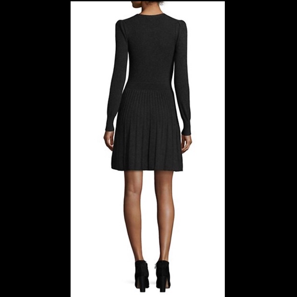 Joie Peronne Wool & Cashmere Fit & Flare Dress - Picture 3 of 4